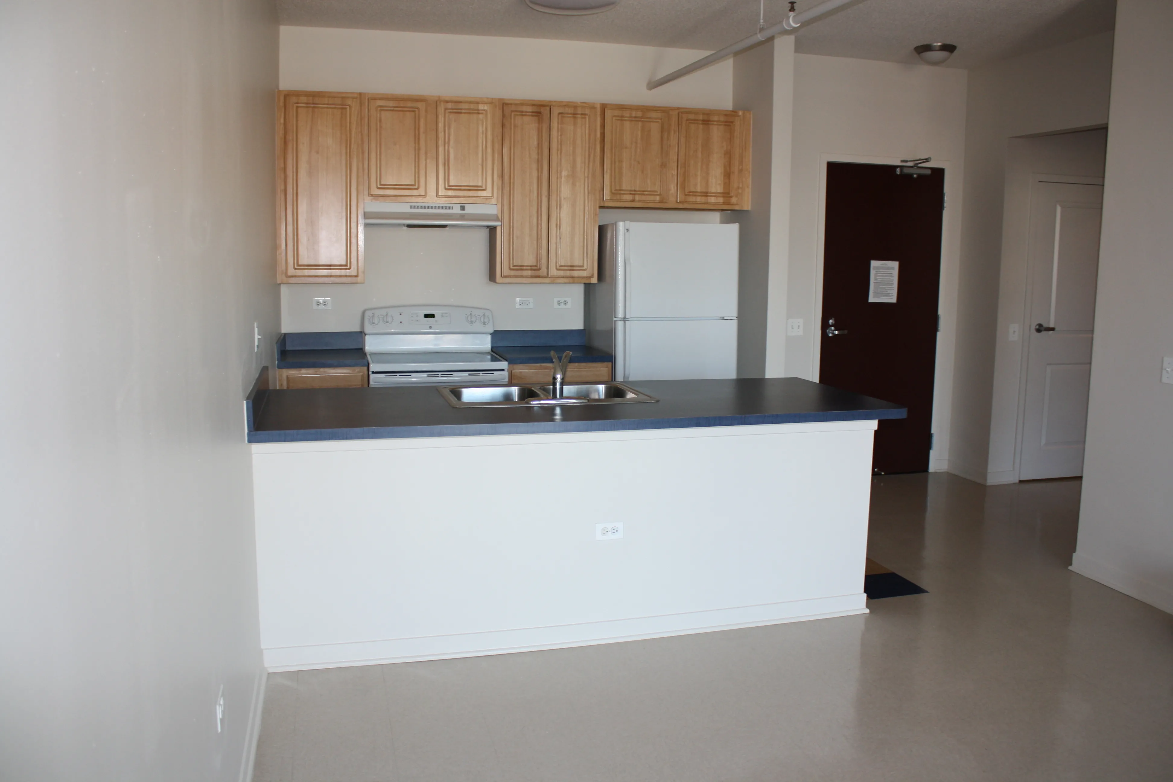 open amenity area at Larrabee Place Apartments