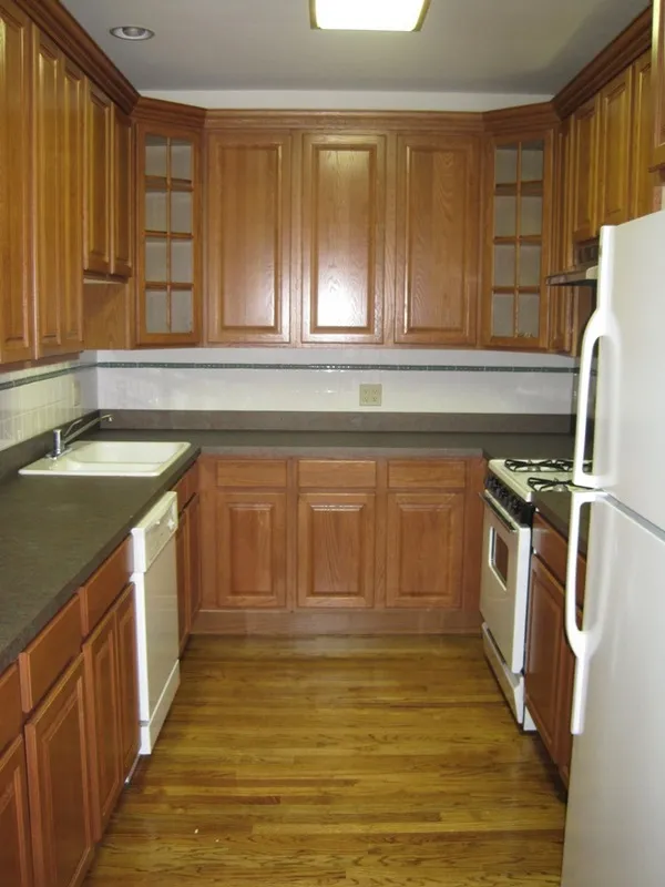 across the street with trees and cars at 2375 W Montana Apartments