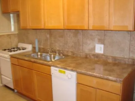 New work area in kitchen