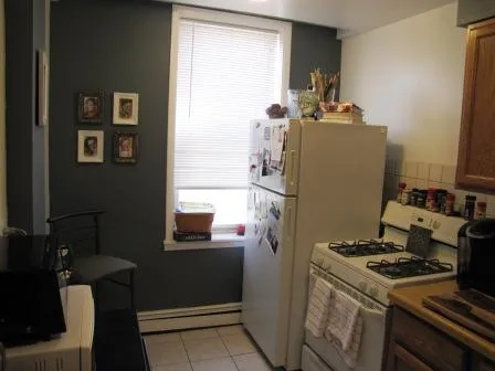 kitchen at 1162 North LaSalle Apartments