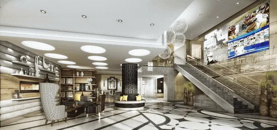 corner view of Randolph Tower City Apartments in the Chicago Loop