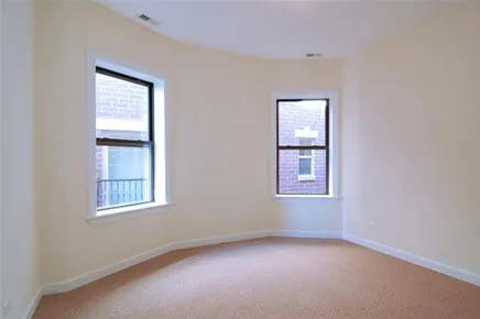 view across the street from 4715 North Sheridan Apartments in Uptown