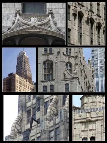 corner view of Randolph Tower City Apartments in the Chicago Loop