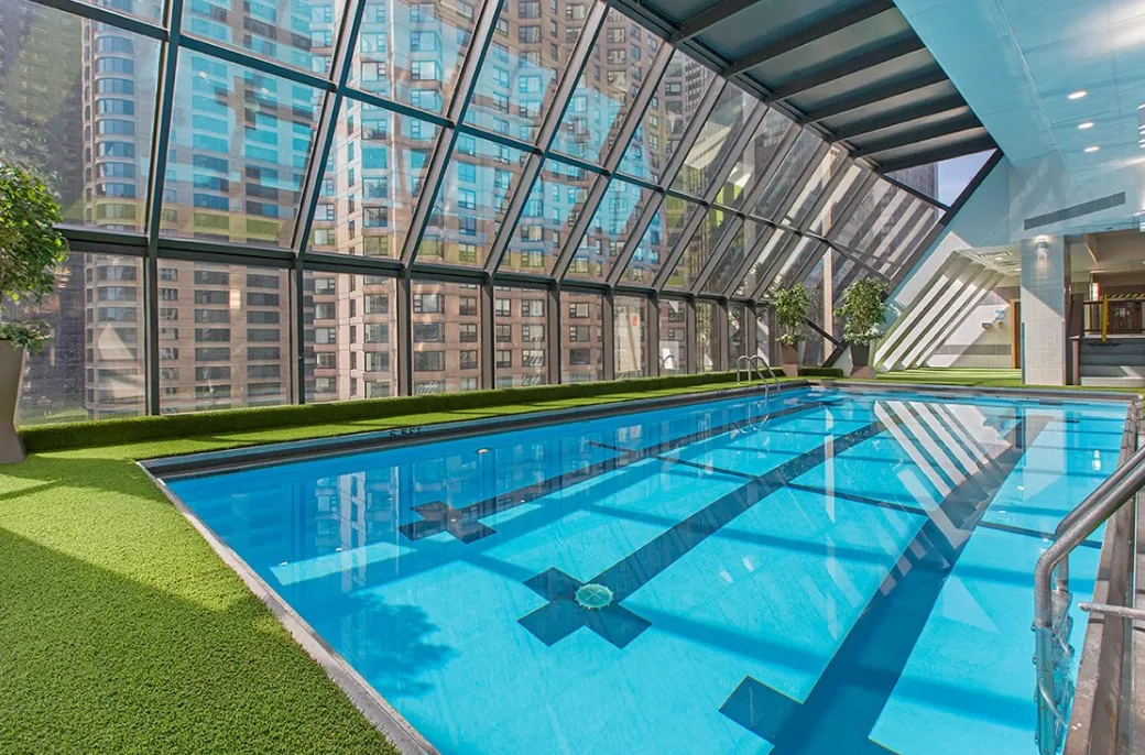Indoor Pool at Axis Apartments Chicago in Streeterville