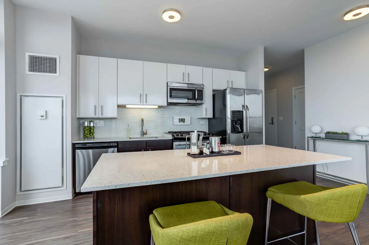 2-Bedroom unit at Arkadia West Loop Apartments in Chicago
