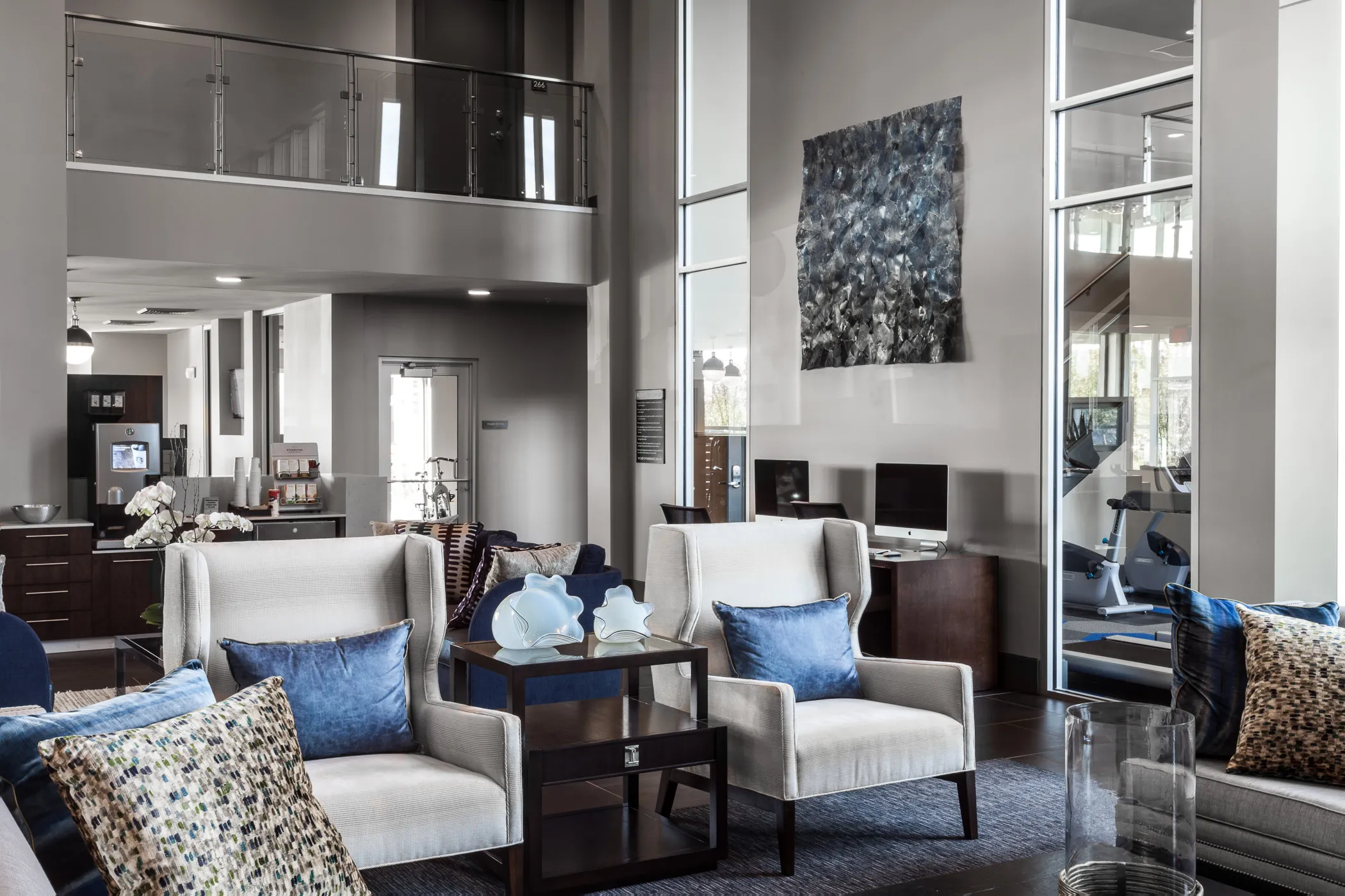 outdoor pools at Woodview Deerfield Apartments