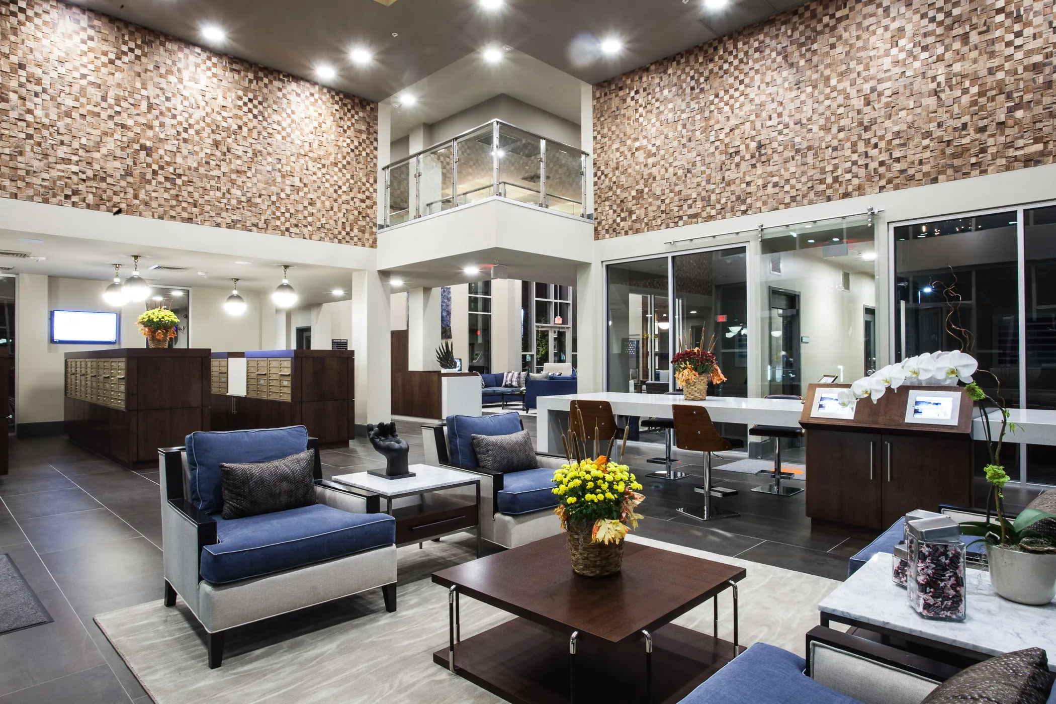 outdoor pools at Woodview Deerfield Apartments