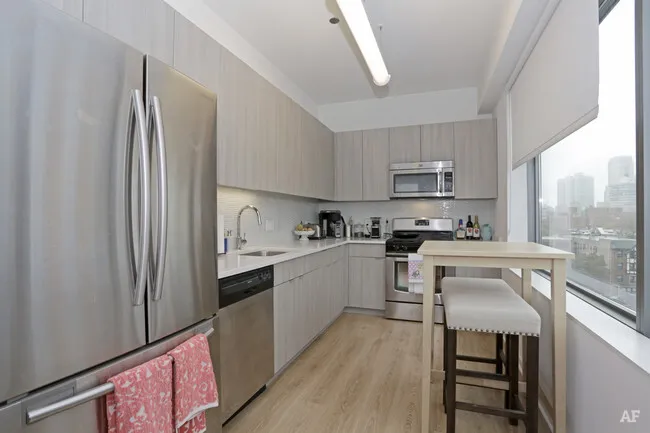 Kitchen at Webster Square Apartments in Lincoln Park, Chicago