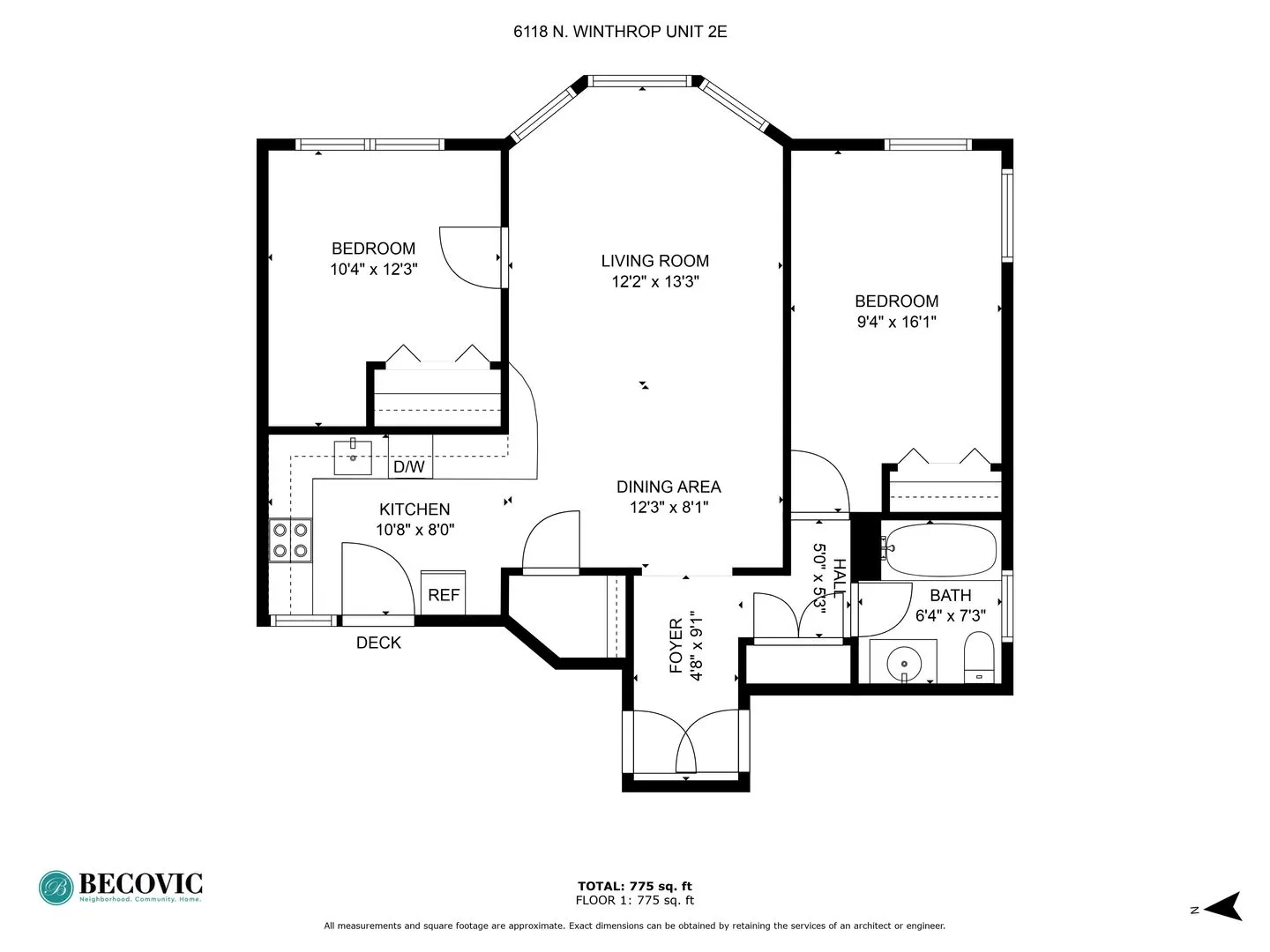 6118 N Winthrop Ave, , 60660, USA 60660-unit#2E-Chicago-IL
