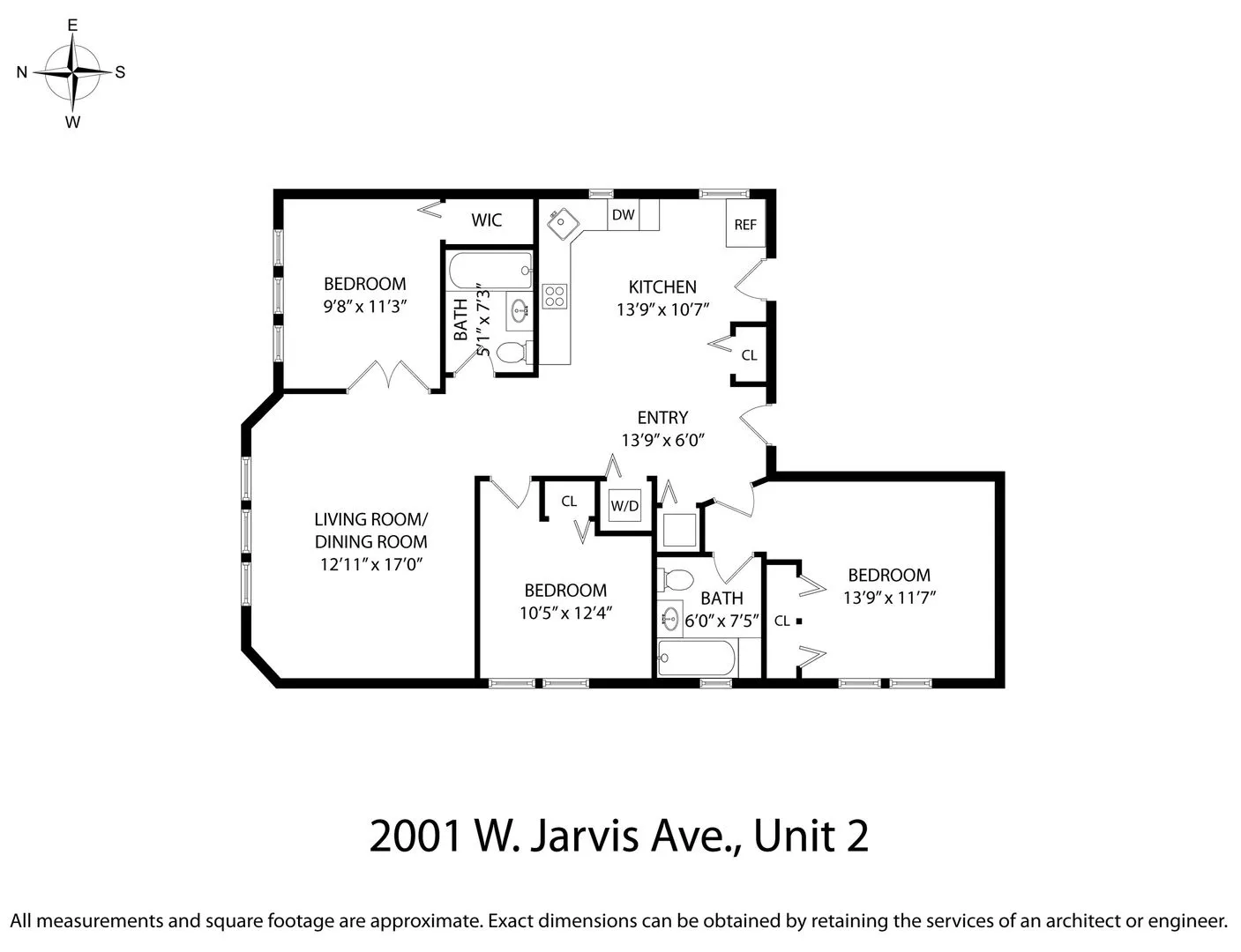 2001 W Jarvis Ave, ,  60645, USA 60645-unit#2-Chicago-IL