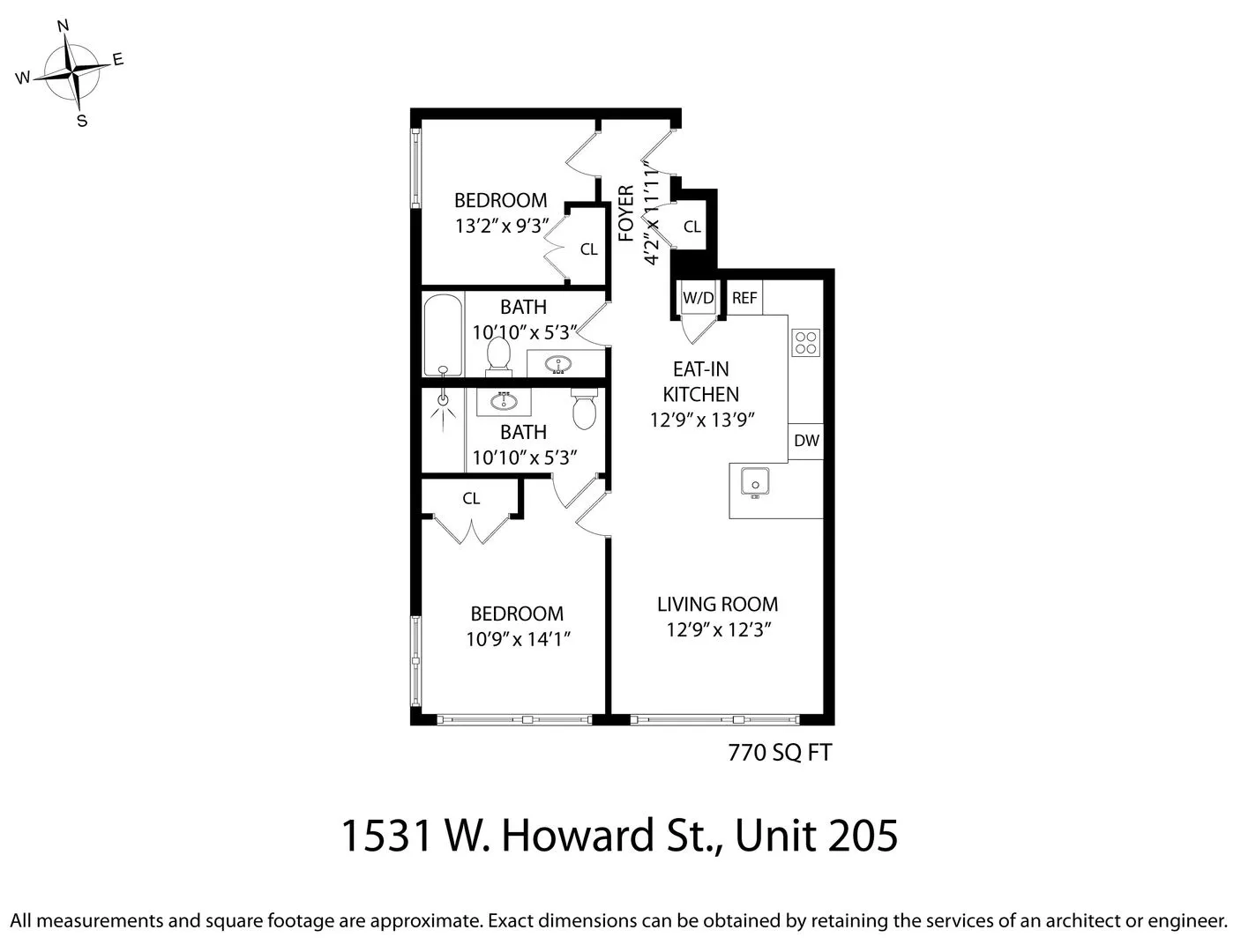1531 W Howard St, , 60626, USA 60626-unit#205-Chicago-IL