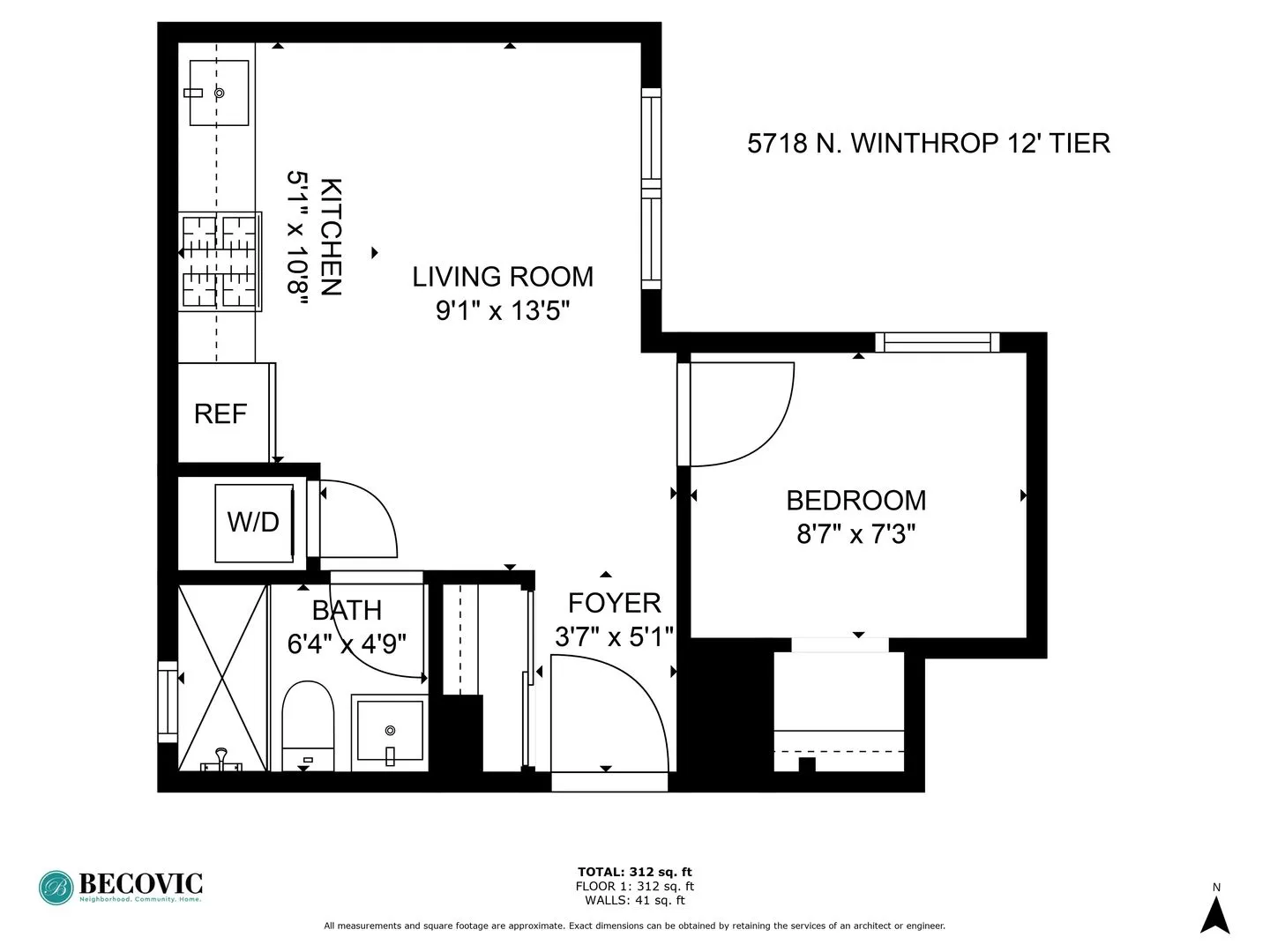 5718 N Winthrop Ave, ,  60660, USA 60660-unit#612-Chicago-IL