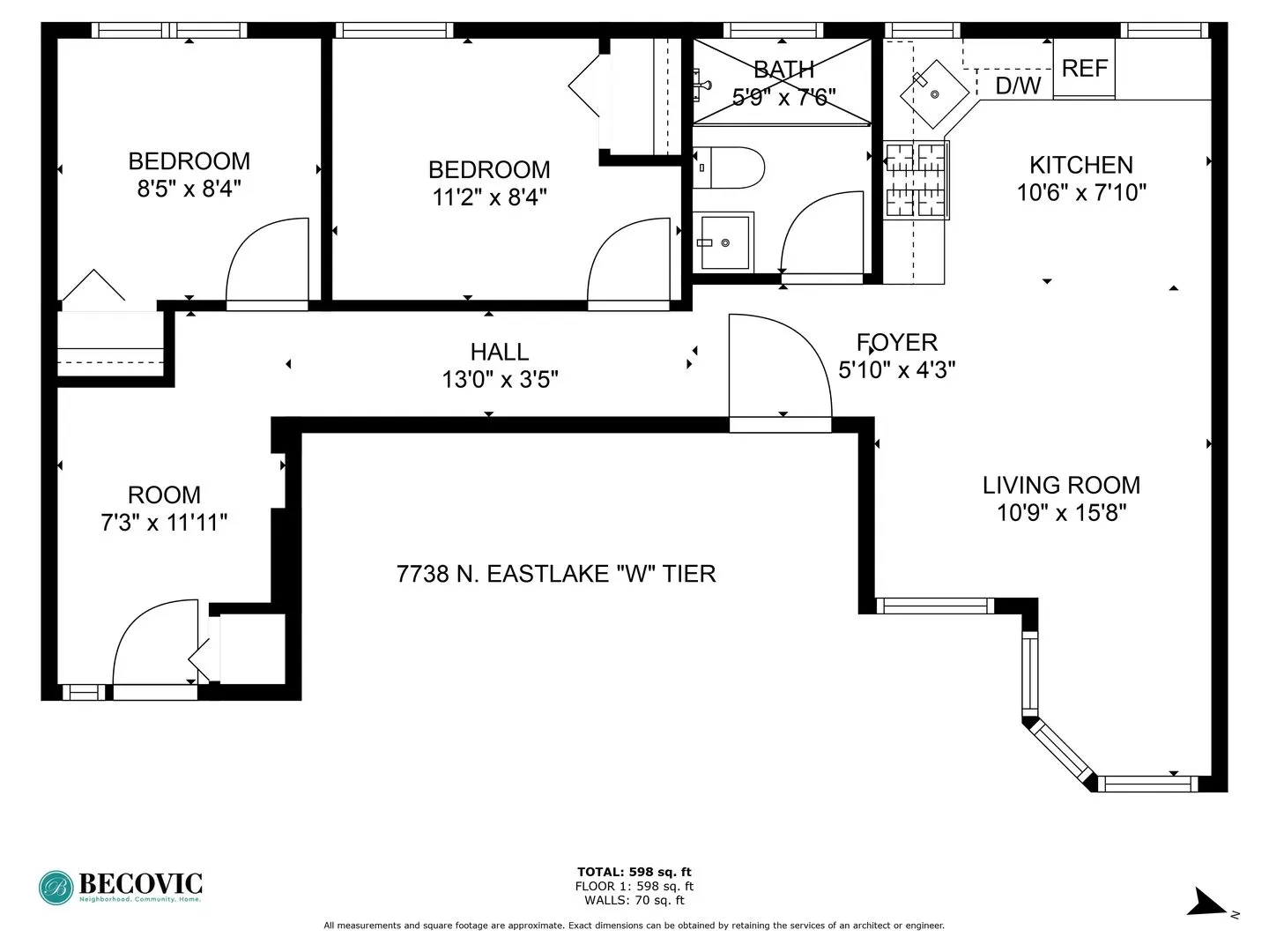 7738 N Eastlake Terrace, , 60626, USA 60626-unit#3W-Chicago-IL