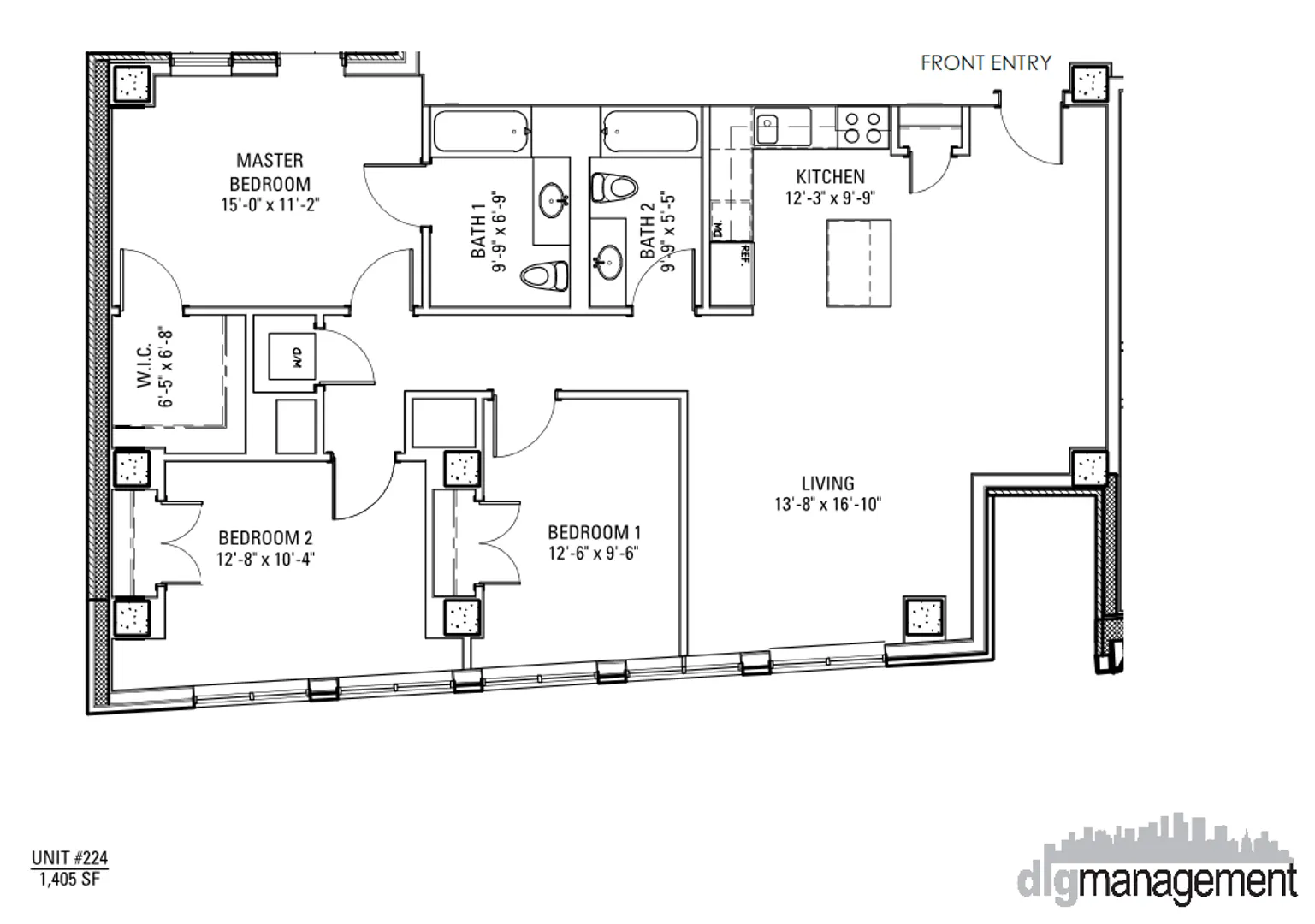 N Broadway, , , USA IL-unit#3833-224-Chicago-IL