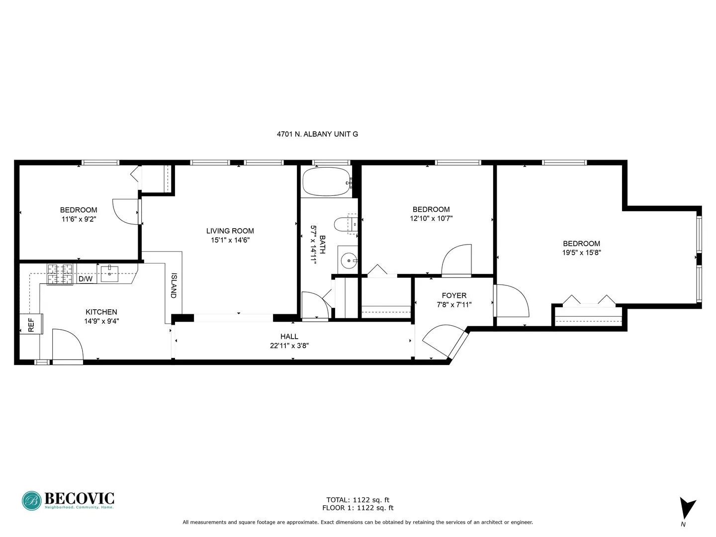 4701 N Albany Ave, ,  60625, USA 60625-unit#G-Chicago-IL