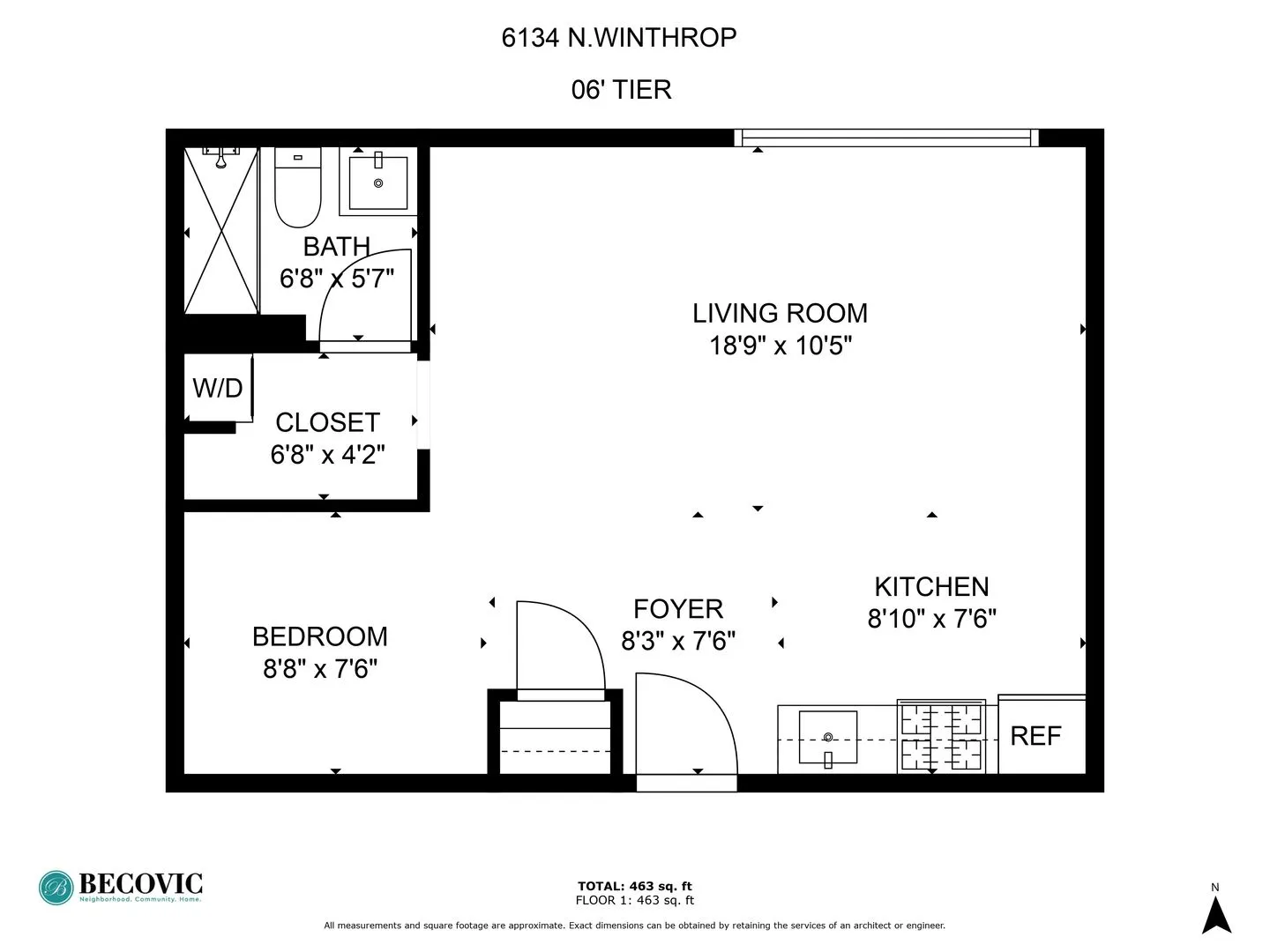 6134 N Kenmore Ave, , 60660, USA 60660-unit#406-Chicago-IL