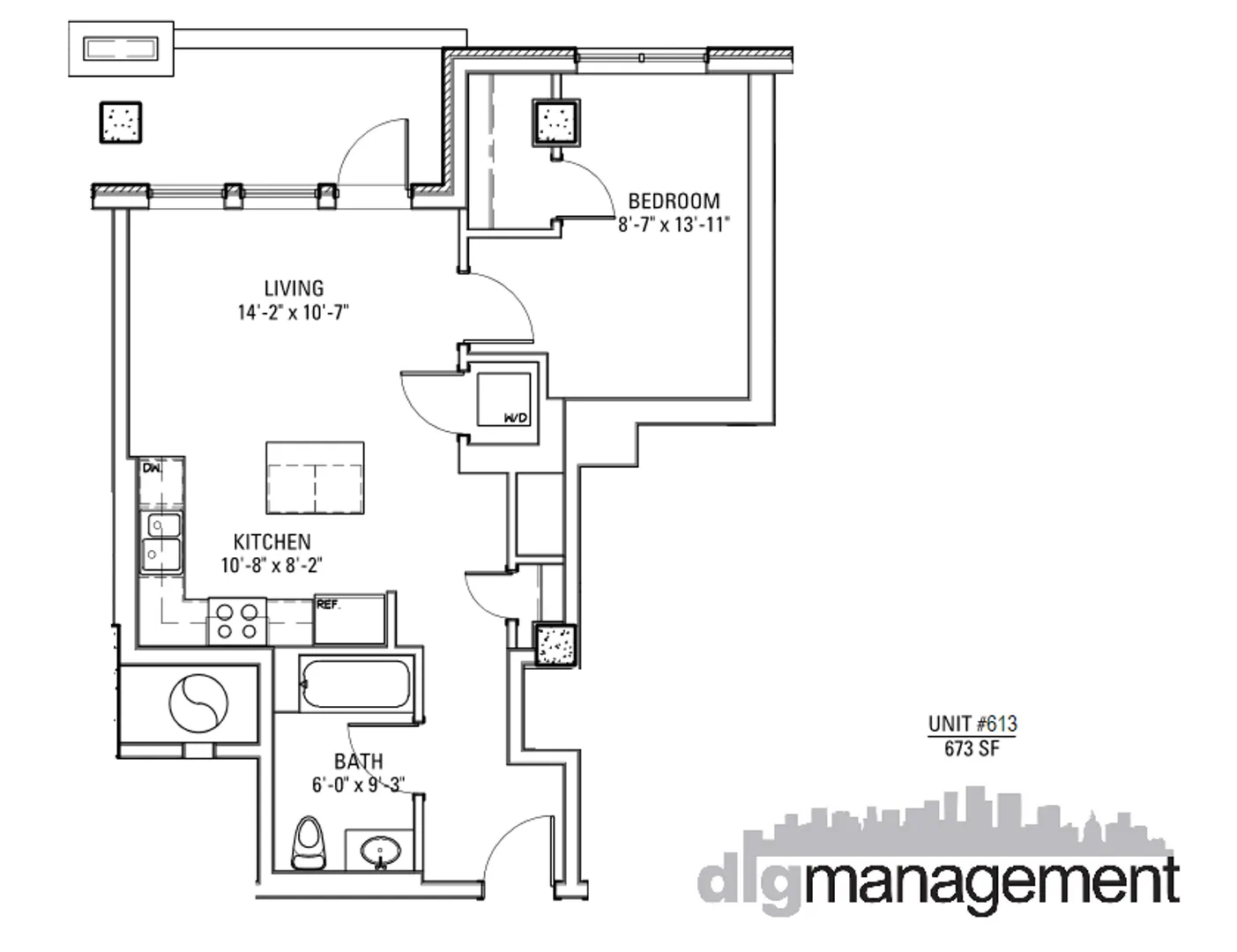 N Broadway, , , USA IL-unit#3833-613-Chicago-IL