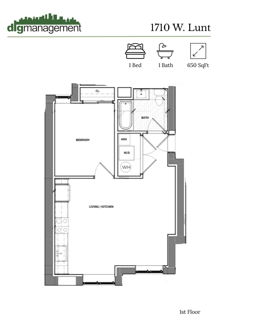 1710 W Lunt Ave, , 60626, USA IL-unit#1710-102-Chicago-IL