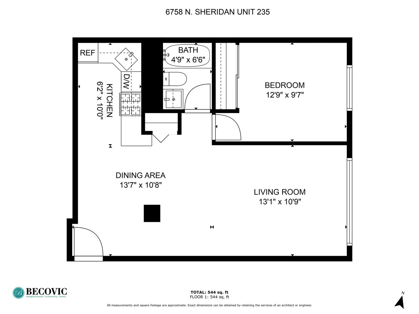 6758 N Sheridan Rd, ,  60626, USA 60626-unit#235-Chicago-IL