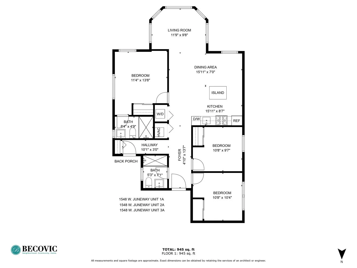 1548 W Juneway Terrace, ,  60626, USA 60626-unit#2A-Chicago-IL