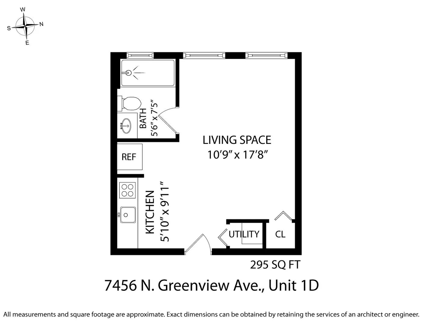 7456 N Greenview Ave, , 60626, USA 60626-unit#1D-Chicago-IL