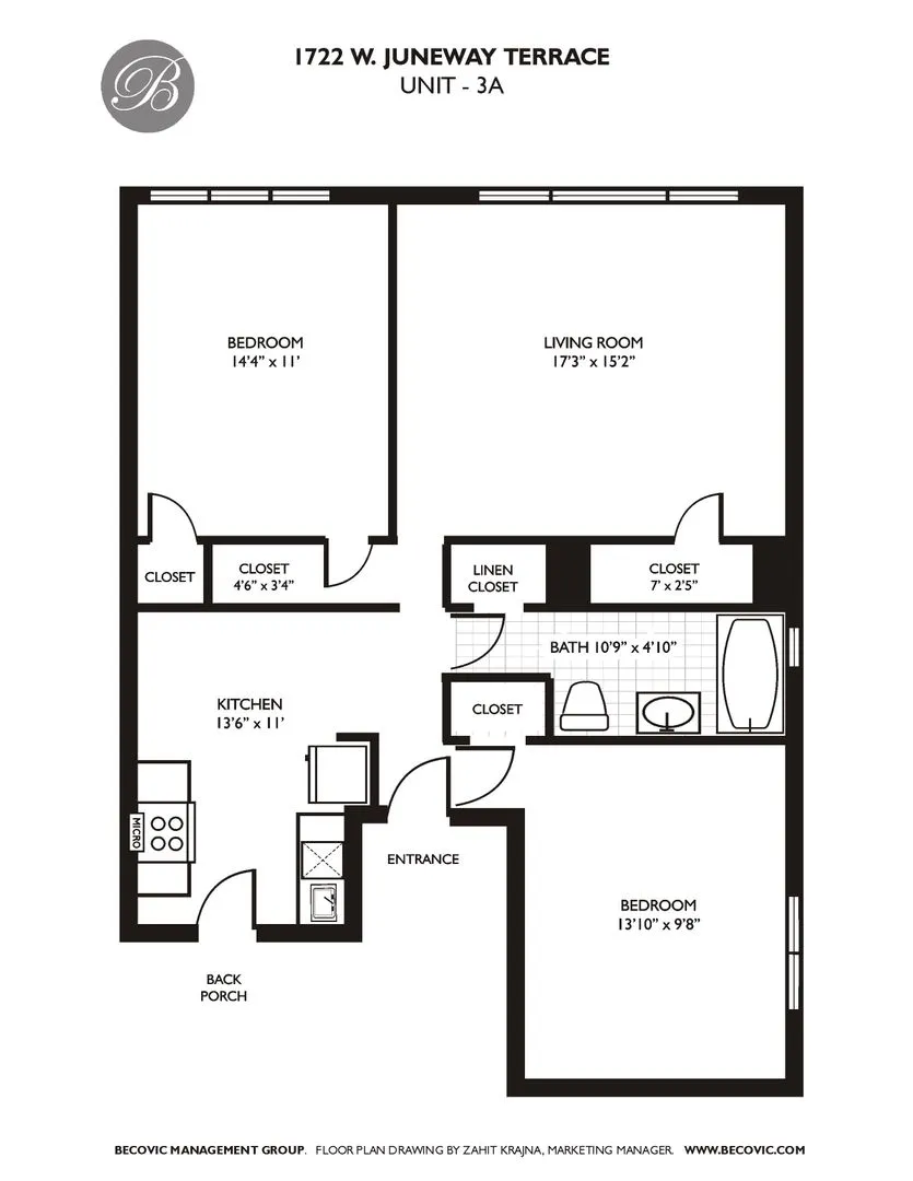1722 W Juneway Terrace, ,  60626, USA 60626-unit#1A-Chicago-IL