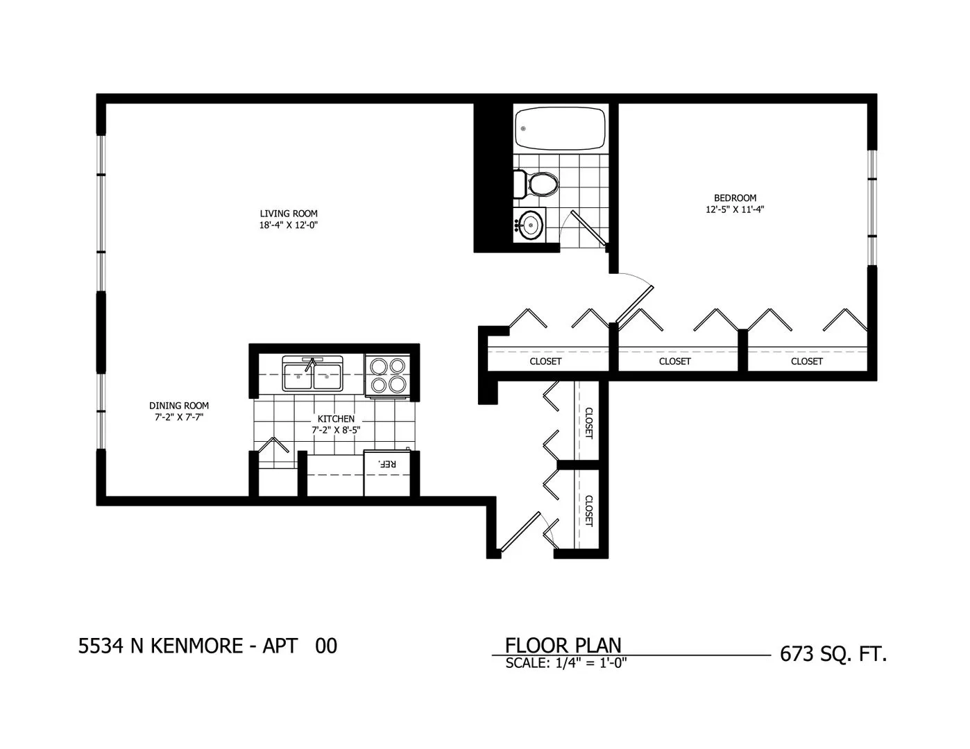 5534 N Kenmore Ave, , 60640, USA 60640-unit#500-Chicago-IL