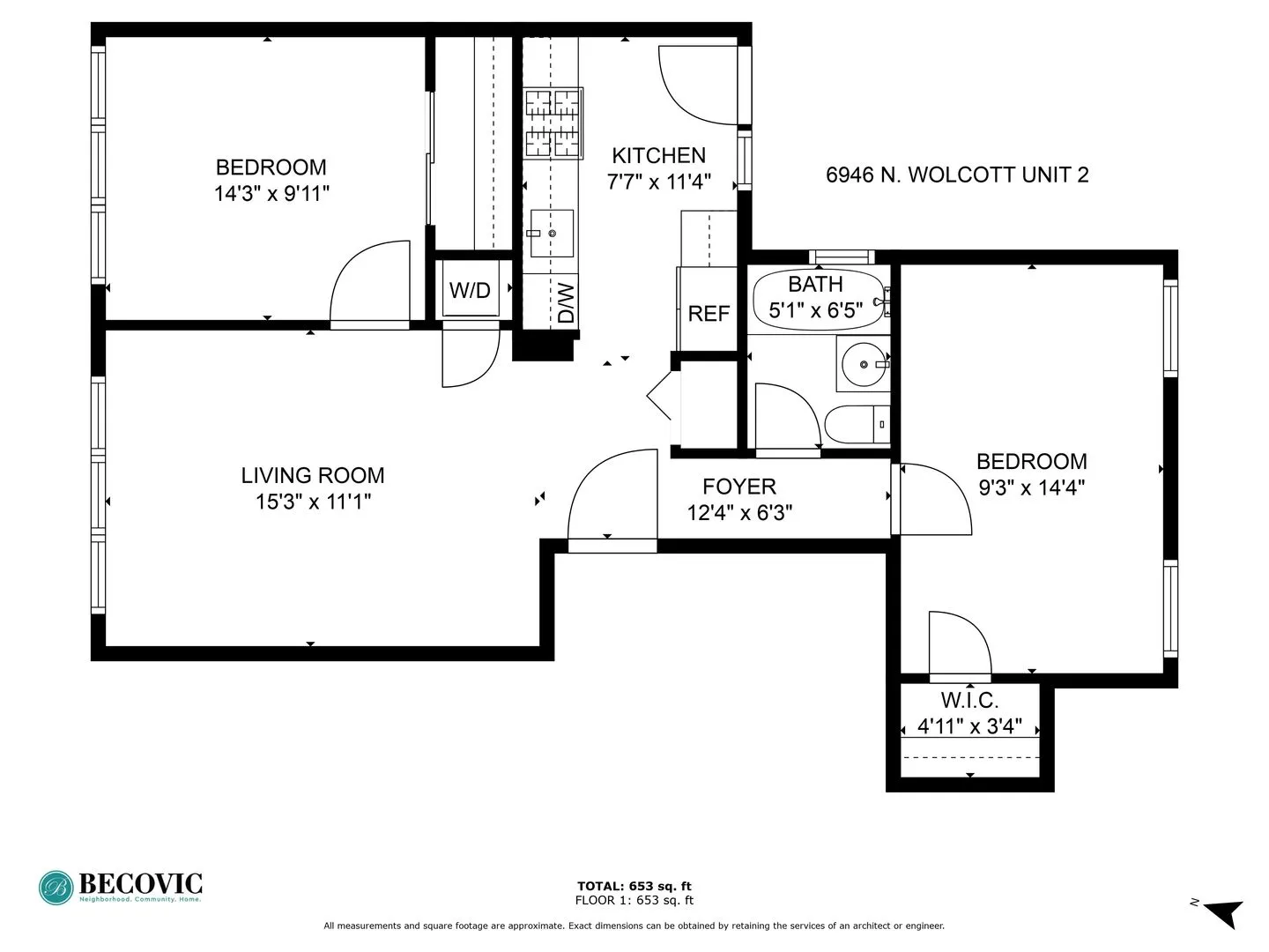 6946 N Wolcott Ave, , 60626, USA 60626-unit#2-Chicago-IL