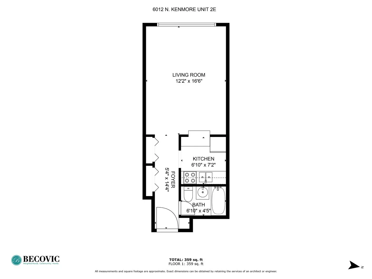 6012 N Kenmore Ave, , 60660, USA 60660-unit#2E-Chicago-IL