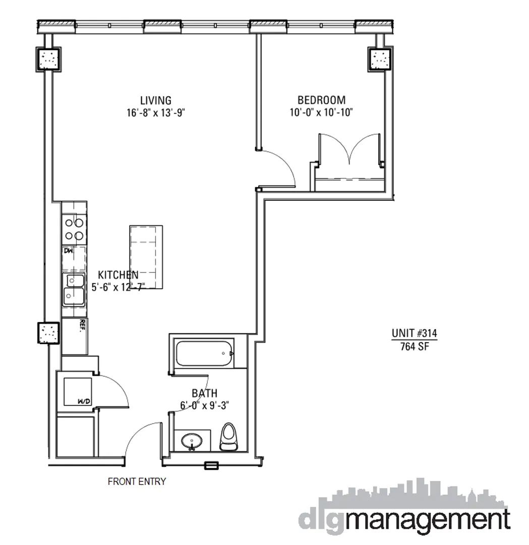 N Broadway, , , USA IL-unit#3833-314-Chicago-IL