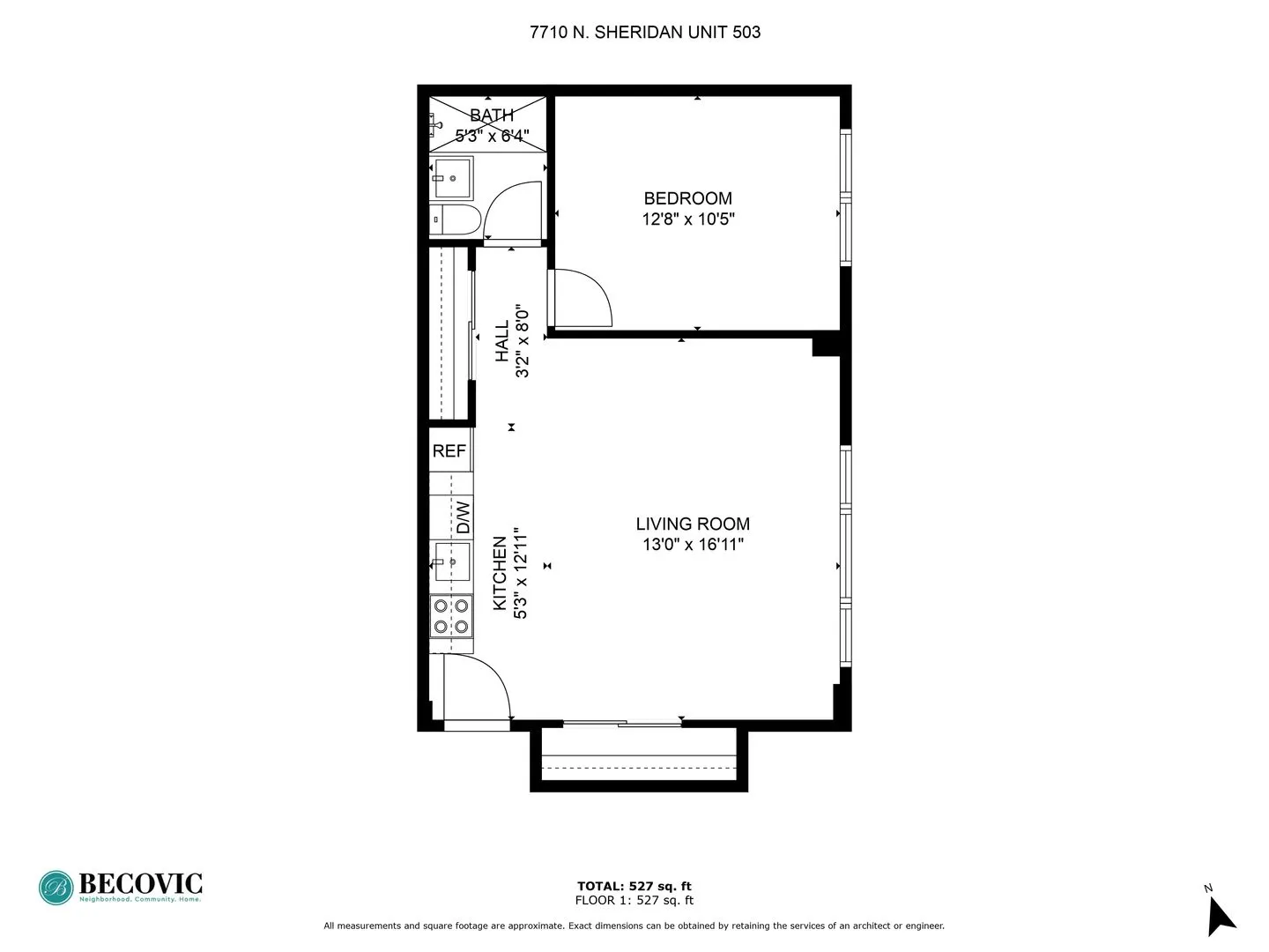 7710 N Sheridan Rd, ,  60626, USA 60626-unit#503-Chicago-IL