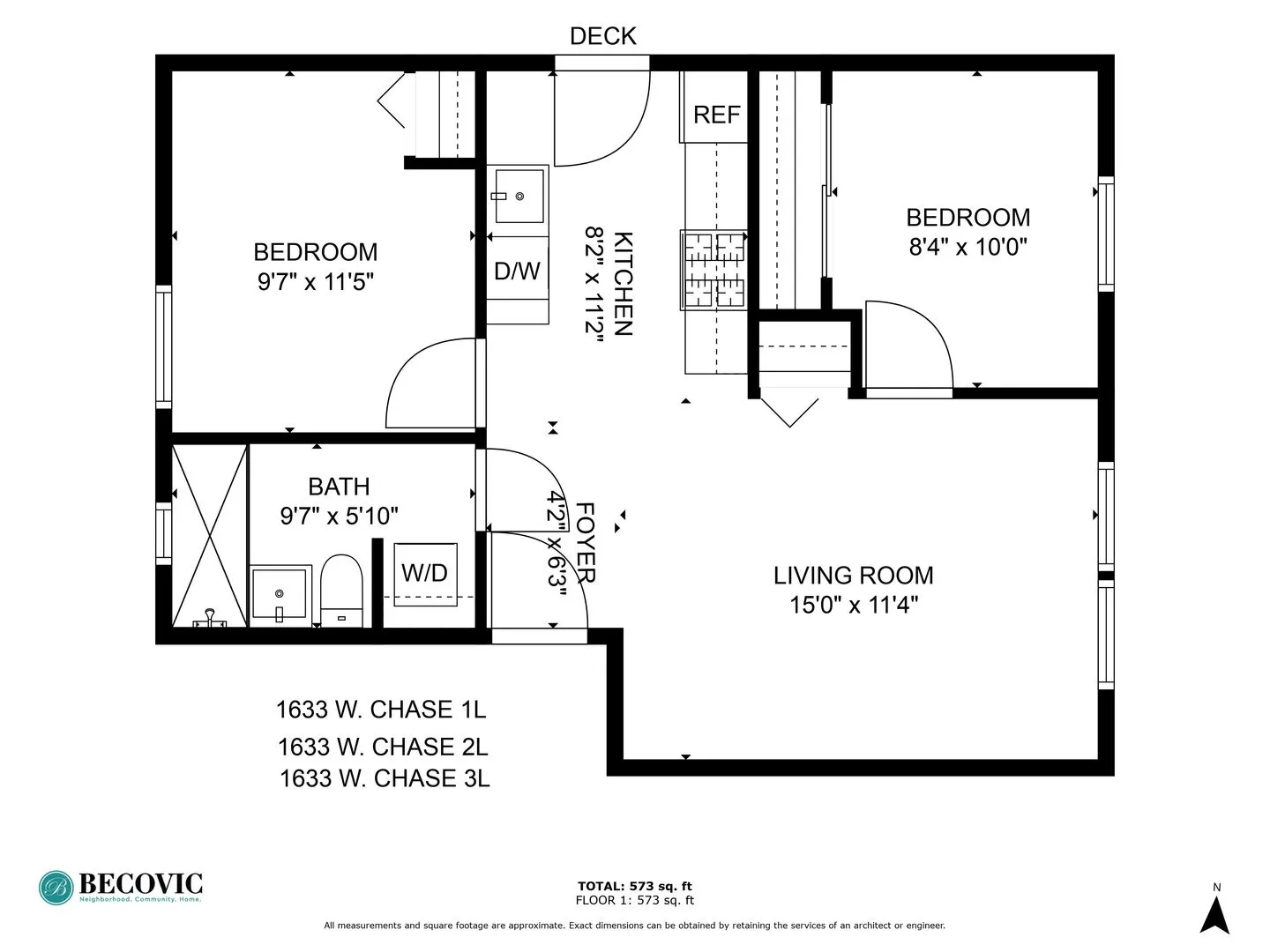 ,  60626, USA 60626-unit#3L-Chicago-IL