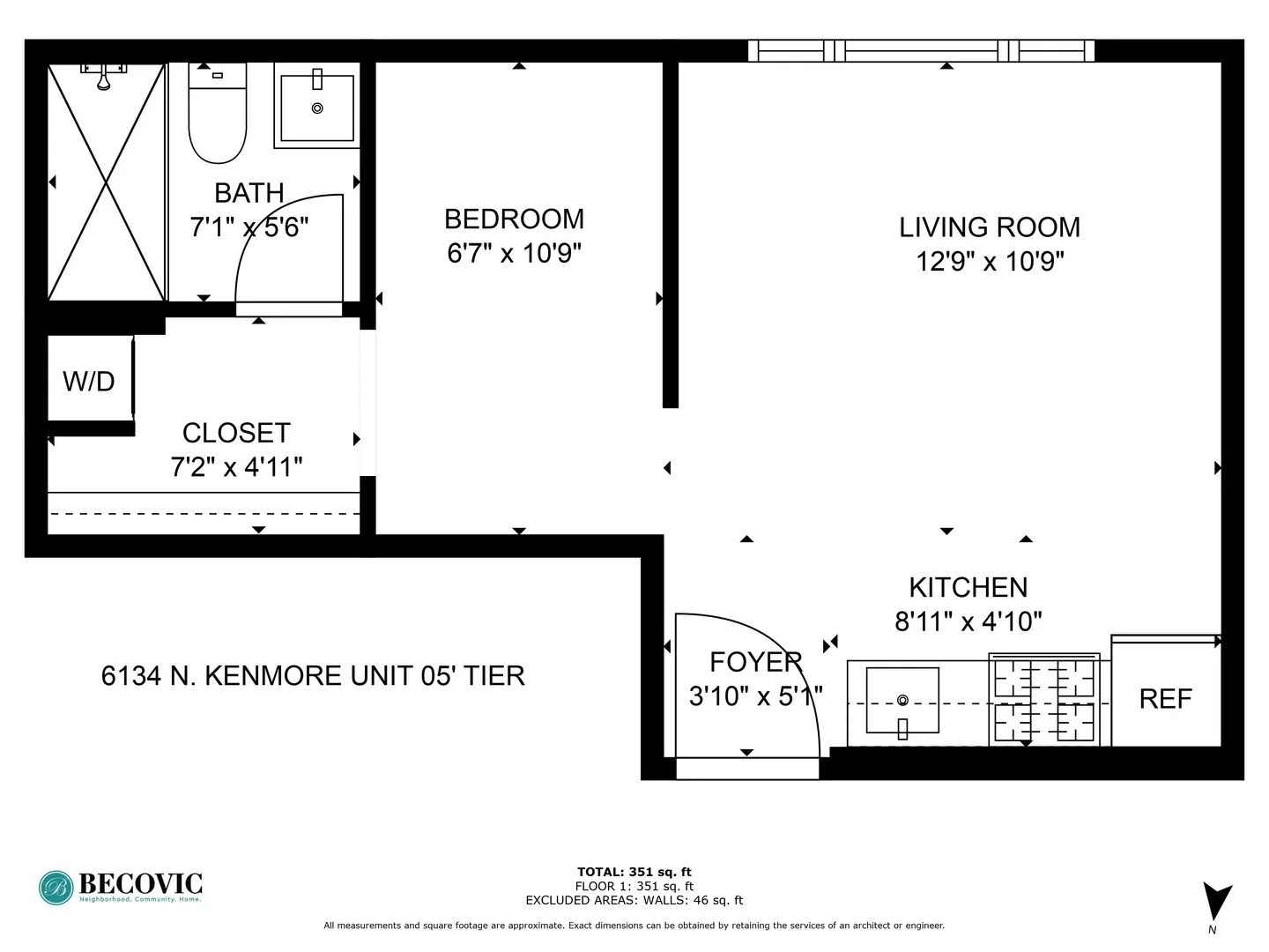 6134 N Kenmore Ave, , 60660, USA 60660-unit#205-Chicago-IL