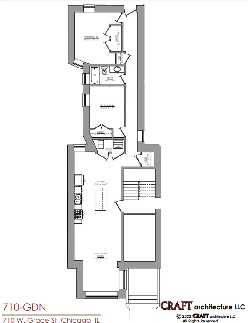 700 W Grace St, , 60613, USA 60613-unit#710-GDN-Chicago-IL