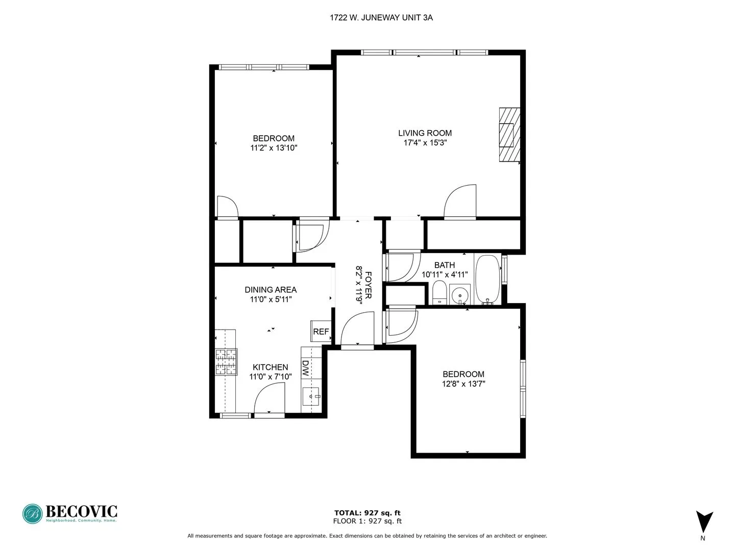 1722 W Juneway Terrace, ,  60626, USA 60626-unit#3A-Chicago-IL