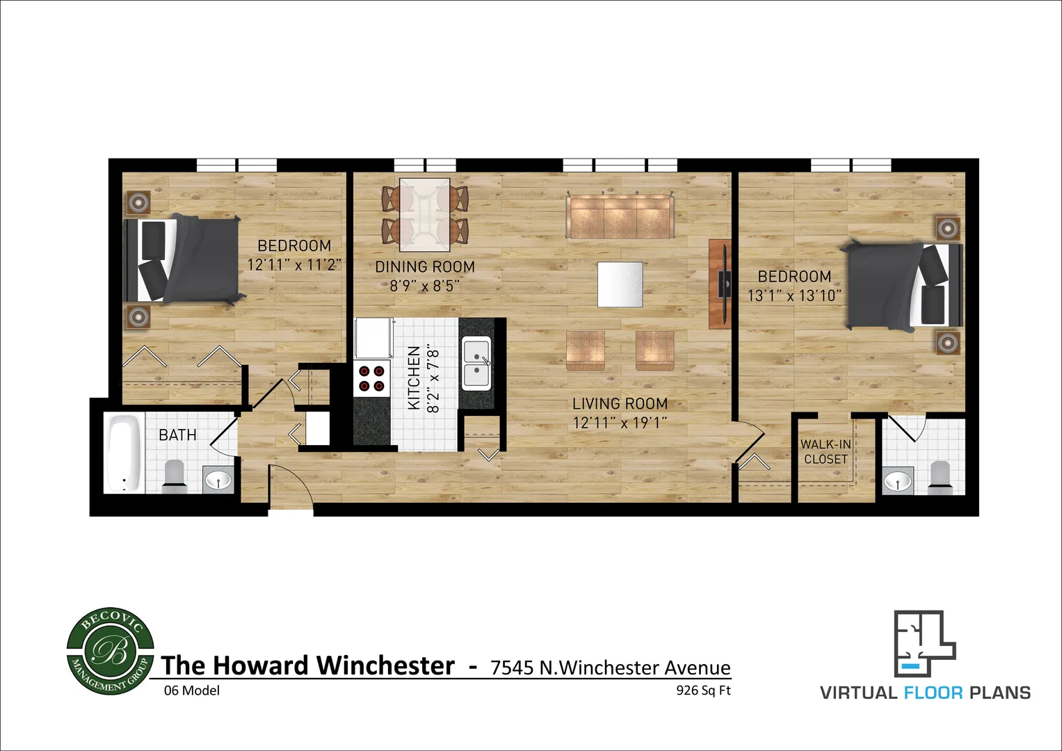 7545 N Winchester Ave, ,  60626, USA 60626-unit#306-Chicago-IL