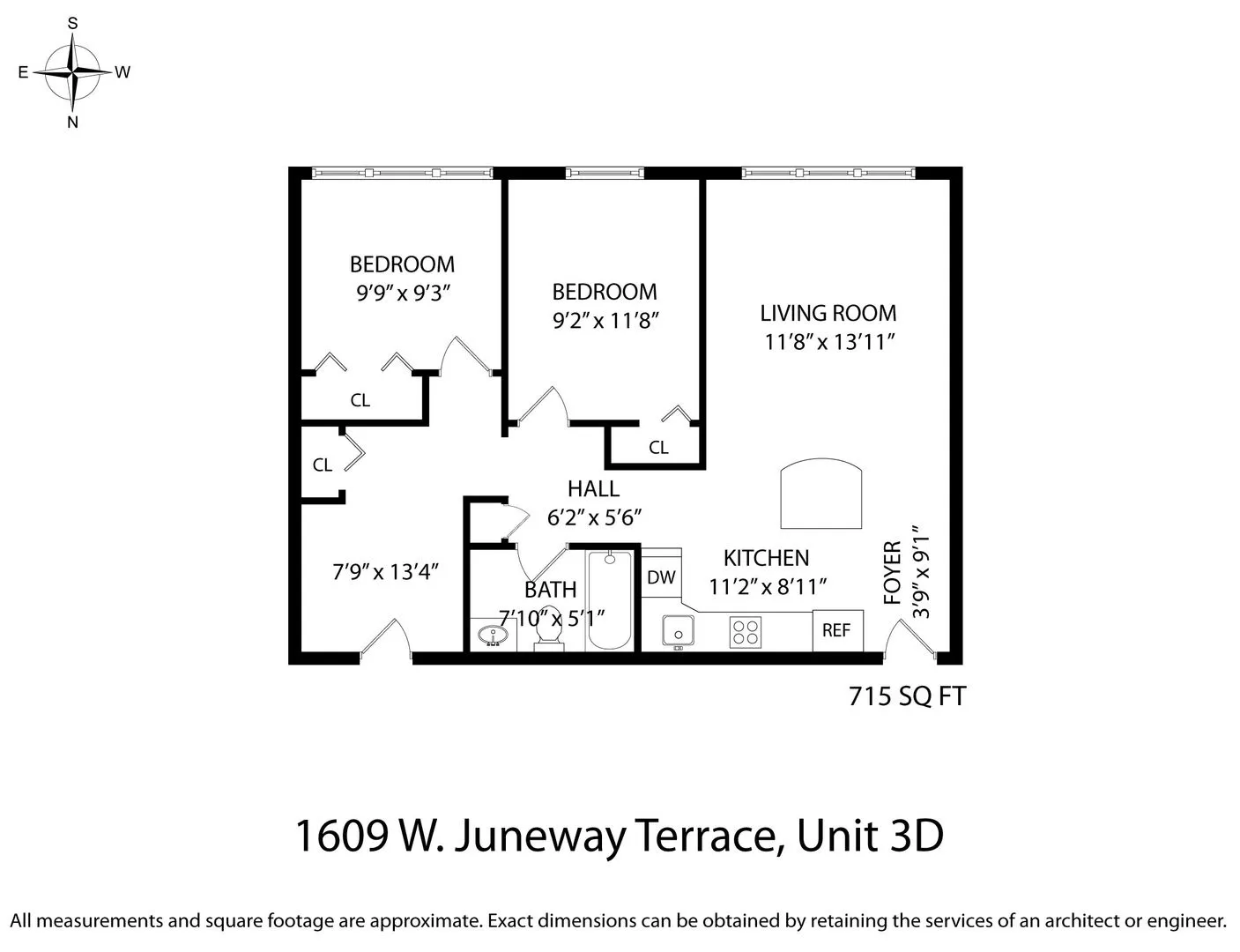 1609 W Juneway Terrace, , 60626, USA 60626-unit#3D-Chicago-IL