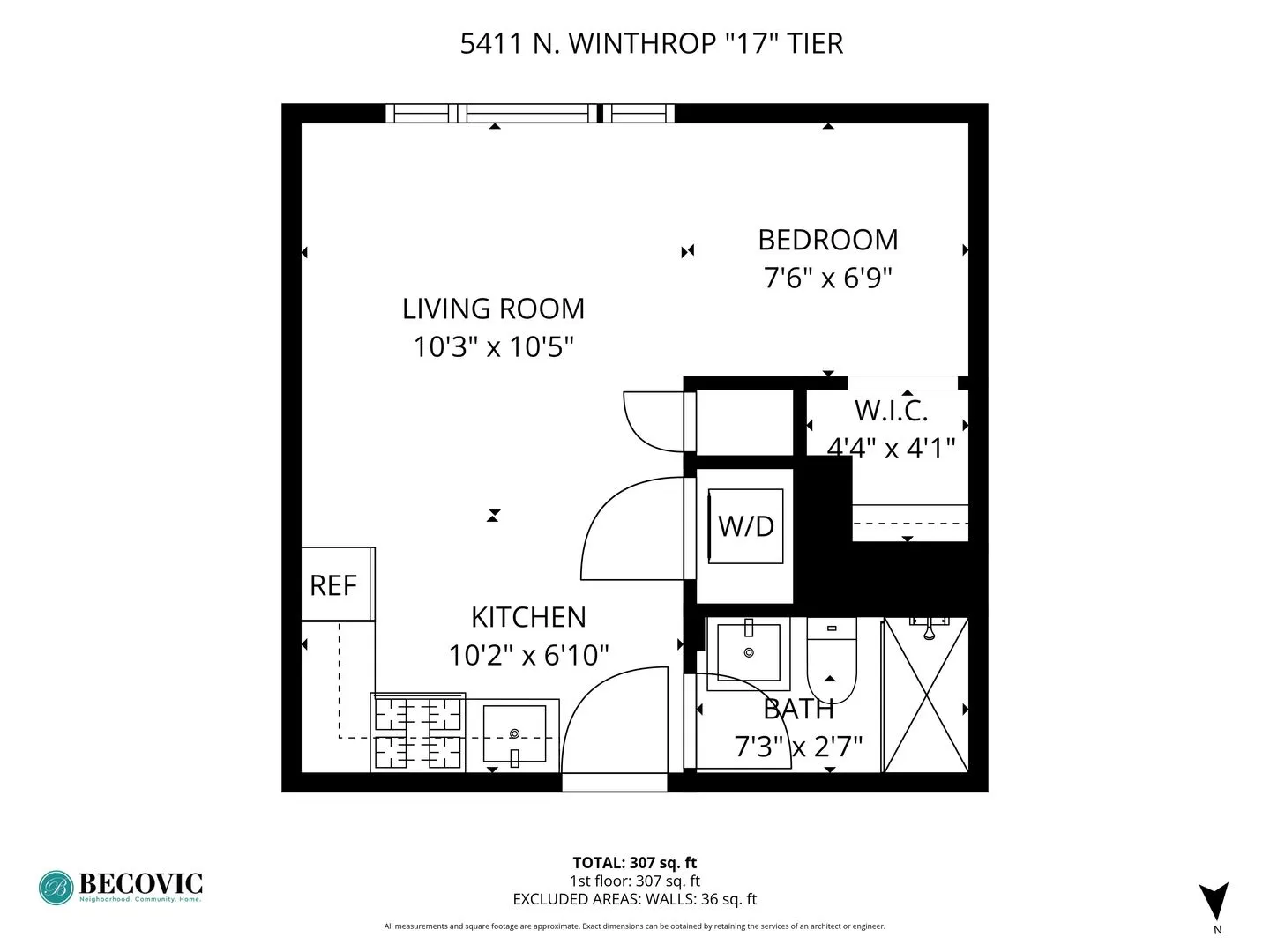 5411 N Winthrop Ave, ,  60640, USA 60640-unit#317-Chicago-IL