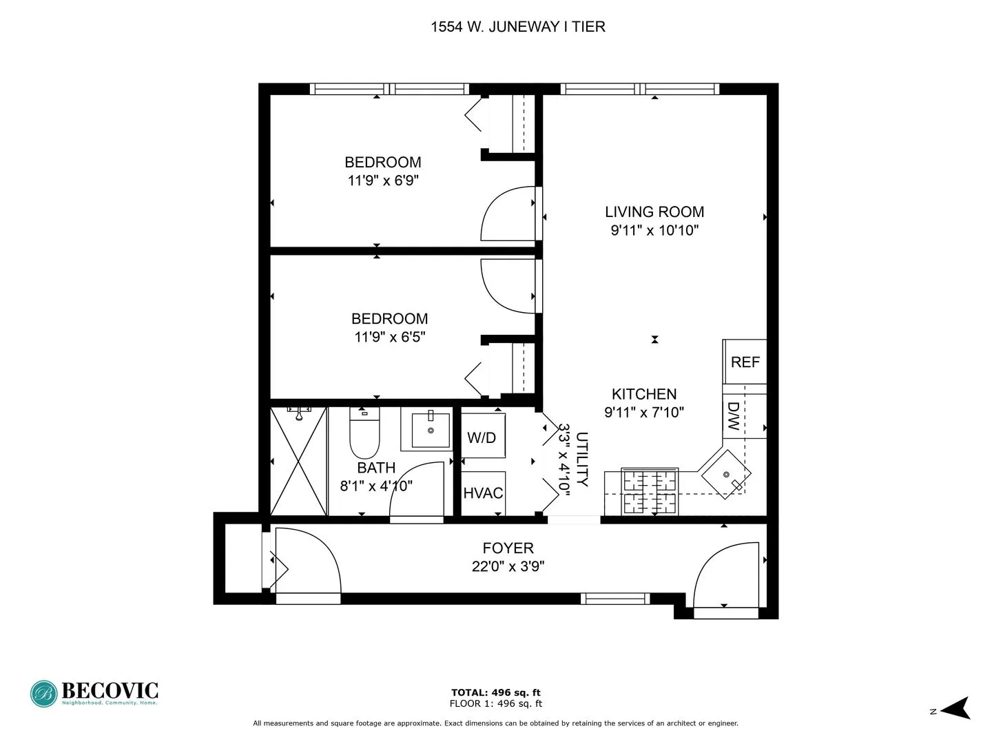 1554 W Juneway Terrace, , 60626, USA 60626-unit#2I-Chicago-IL