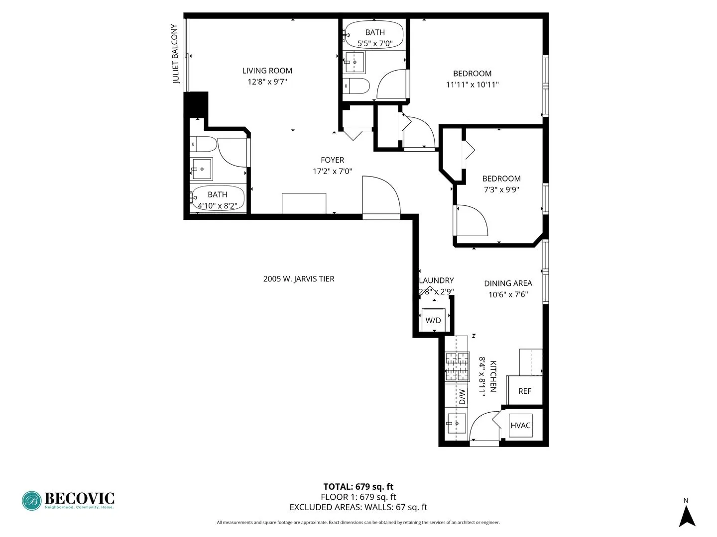 2005 W Jarvis Ave, ,  60645, USA 60645-unit#3-Chicago-IL