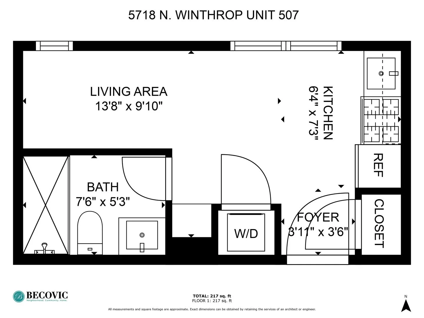 5718 N Winthrop Ave, ,  60660, USA 60660-unit#507-Chicago-IL