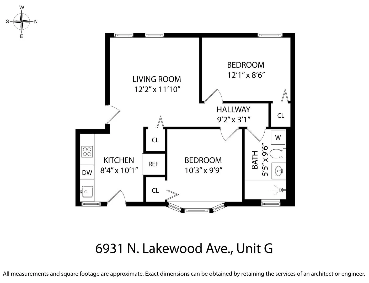 6931 N Lakewood Ave, ,  60626, USA 60626-unit#G-Chicago-IL