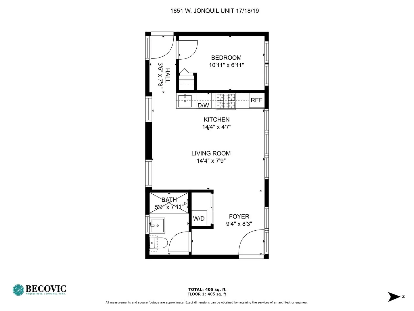 1651 W Jonquil Terrace, ,  60626, USA 60626-unit#17-Chicago-IL