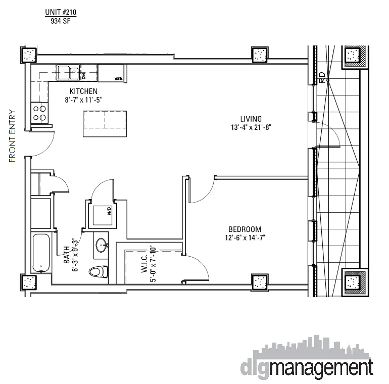 N Broadway, , , USA IL-unit#3833-210-Chicago-IL