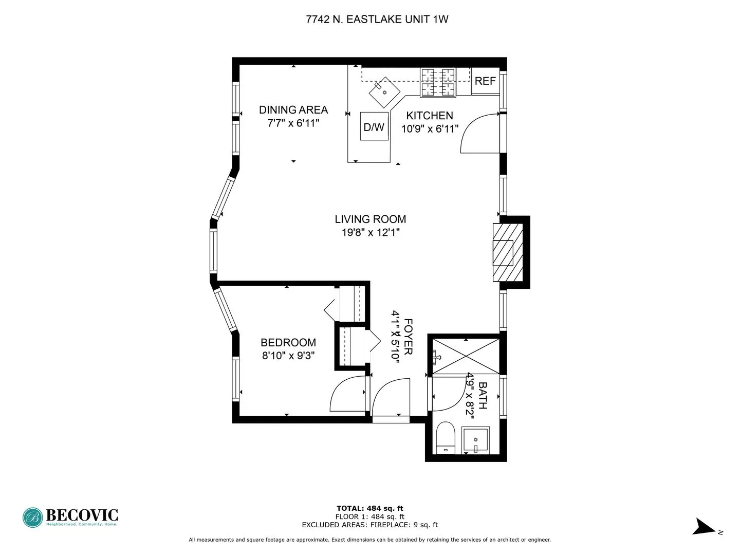7742 N Eastlake Terrace, , 60626, USA 60626-unit#1W-Chicago-IL
