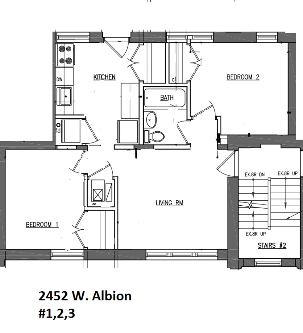 2450 W Albion Ave, ,  60645, USA 60645-unit#1E-Chicago-IL