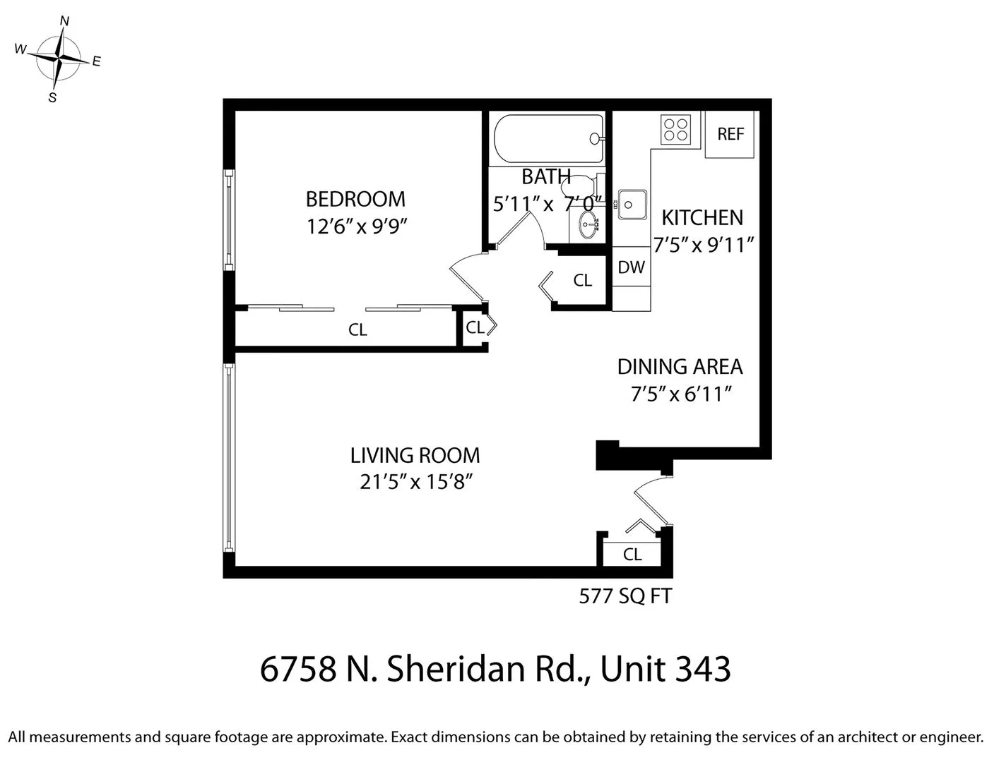 6758 N Sheridan Rd, , 60626, USA 60626-unit#343-Chicago-IL
