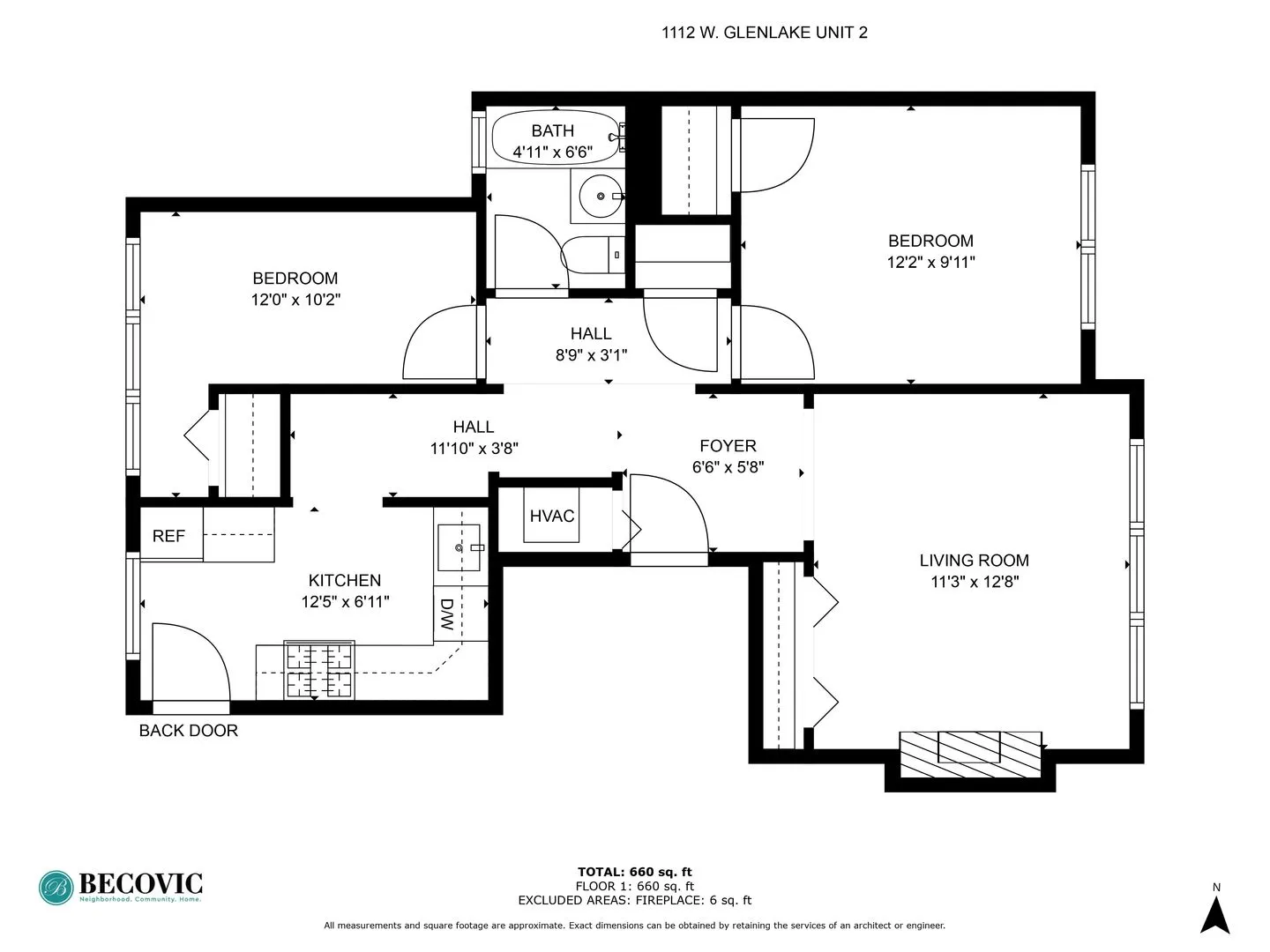 1112 W Glenlake Ave 2nd floor, ,  60660, USA 60660-Chicago-IL