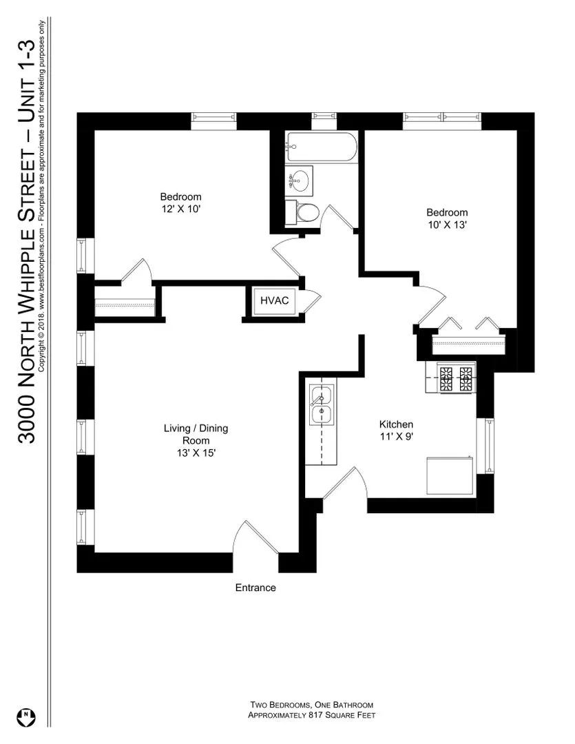 3000 N Whipple St, ,  60618, USA 60618-unit#1-Chicago-IL