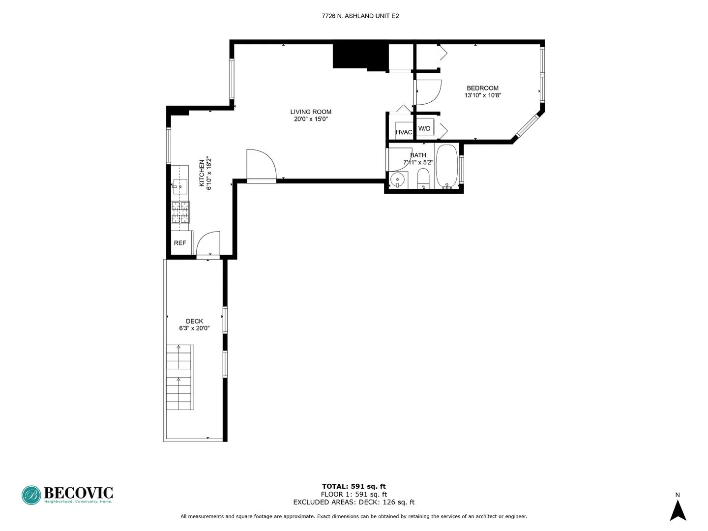 7726 N Ashland Ave, ,  60626, USA 60626-unit#E2-Chicago-IL